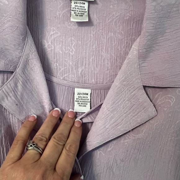 Beautiful!! 2 piece lavender dress and jacket - Picture 5 of 9